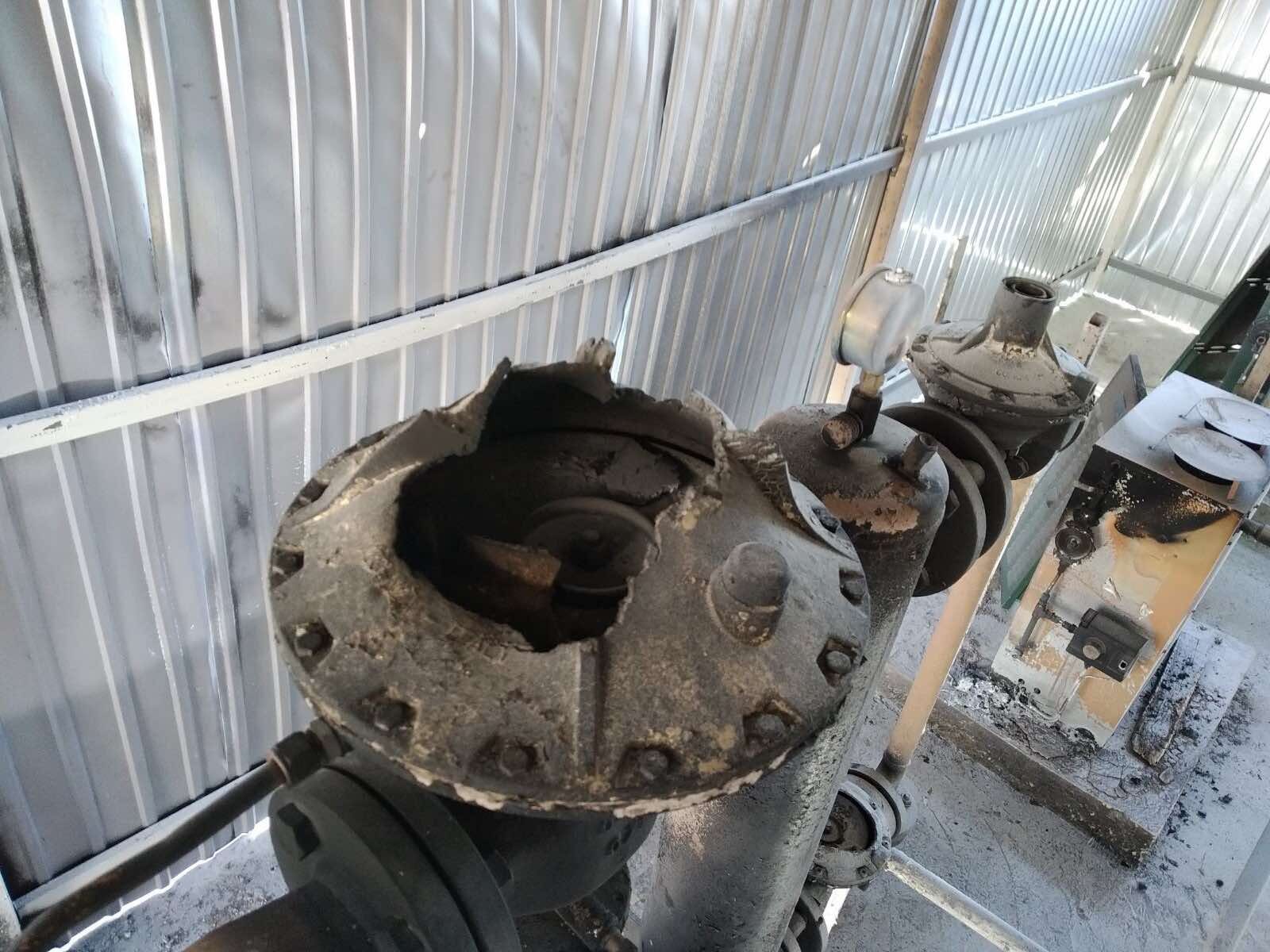 Пожар на системе автономного газоснабжения
