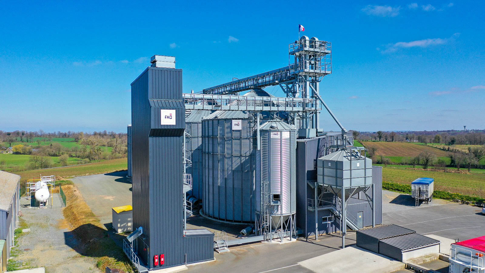 Промышленная зерносушилка FAO